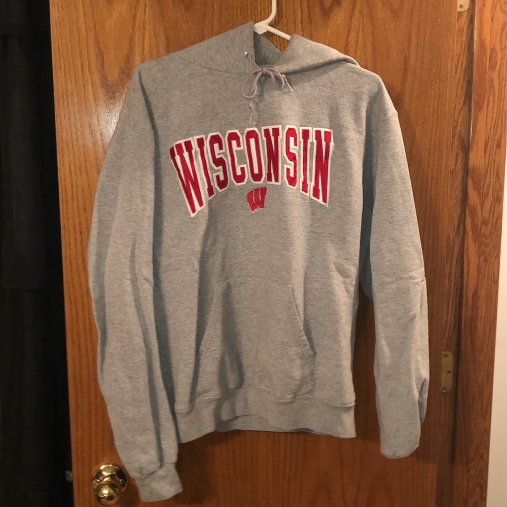 University of Wisconsin - Madison, gray hoodie